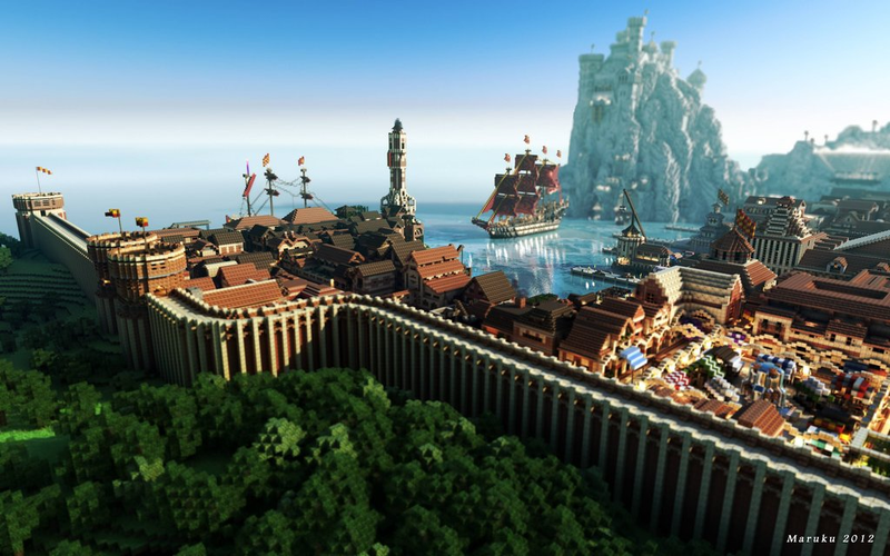 Illustration for article titled You Must See These Stunning Photos Of Game of Thrones Set In Minecraft
